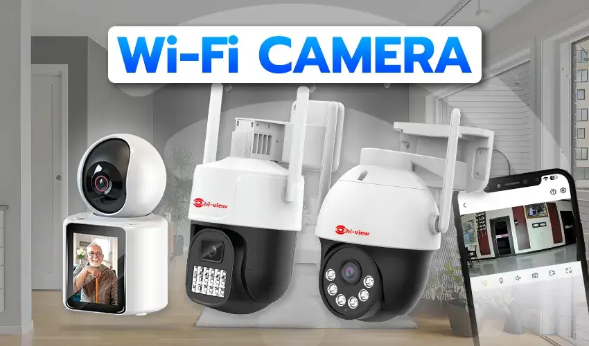 กล้องวงจรปิด IP Camera ไร้สาย Robot