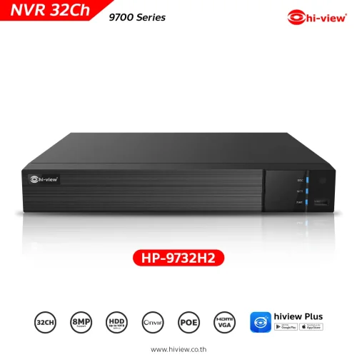 เครื่องบันทึก NVR 32 ช่อง HP-9732H2